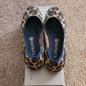 Rothy flat shoes.